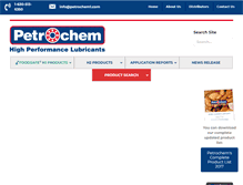 Tablet Screenshot of petrochem1.com
